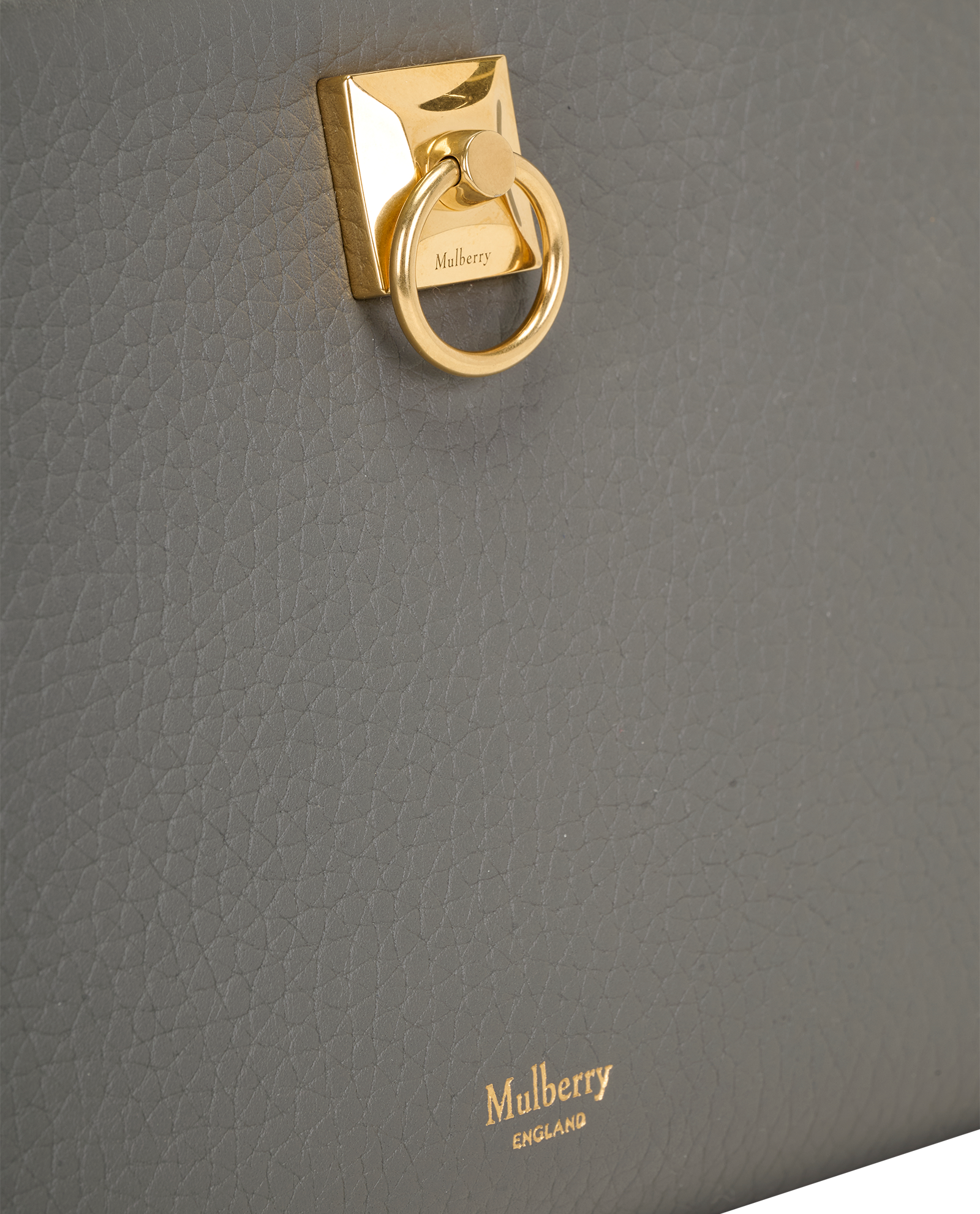 Iris Wallet On Chain, &pound;350, Handbags, Grey, Leather, Other view